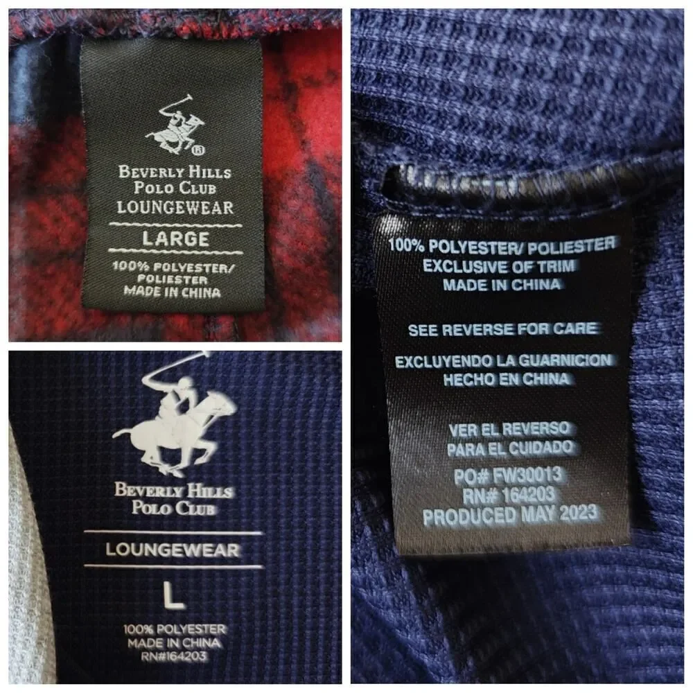 Beverly Hills Polo Club 2-piece lounge set sz L